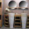 Meuble en teck de salle de bain FLORENCE double