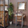 Meuble de salle de bain en teck FACTORY