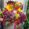 Bouquet de fleurs coloré et pop