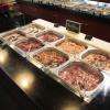 Buffet pour le barbecue