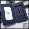 Collier bois d'Erable lamellé avec embout tactile