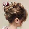 Chignon signé World Cut paris Coiffure 
Tel :0145437909 
