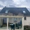 toiture en cours de changement