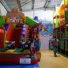 Une des structures gonflables