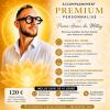 Accompagnement PREMIUM

Certaines situations demandent davantage qu'une simple séance.

Elles nécessitent un véritable accompagnement.

C'est pour cela que j'ai créé l'Accompagnement Énergétique Holistique Premium.

Pendant une séance approfondie d'une heure, nous travaillons ensemble sur :

✨ Le scan de vos énergies
✨ Le soin énergétique
✨ La guidance intuitive
✨ Les conseils personnalisés en naturopathie, aromathérapie et lithothérapie

Mais surtout...

🌟 Je reste à vos côtés pendant 10 jours après la séance.

Vous pouvez me poser vos questions, partager vos ressentis et bénéficier de soins énergétiques complémentaires à distance afin d'accompagner votre évolution.

Cet accompagnement est destiné aux personnes qui souhaitent s'investir pleinement dans leur démarche de mieux-être et avancer avec davantage de confiance, de sérénité et de clarté.

Parce que votre transformation ne s'arrête pas à la fin de la séance.
