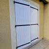 Rénovation peinture volets et portes-fenêtres en bois - Protection et décoration