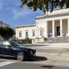 Vu du Palais de Justice par Taxi Roy Saintes
