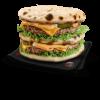 🥬 BIG MAX
Le Grand Classique Revisité
2 steaks bien juteux, cheddar fondant, oignons croquants, salade fraîche, cornichons et sauce Big Max, le tout dans un naan moelleux.
Times Square Annecy