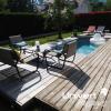 Piscine terrasse aquatique, avec terrasse mobile pour gagner de la place et sécuriser votre jardin !